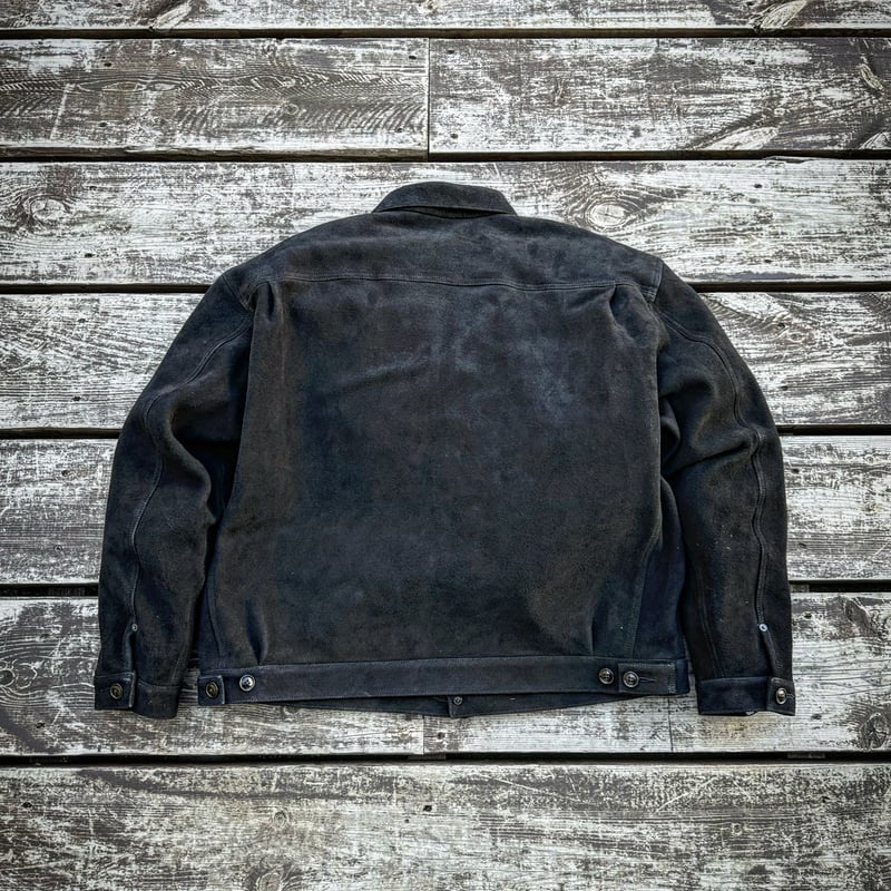 CWORKS【Kernel / ｶｰﾈﾙ】Deer suede(BLACK)(FINE CR