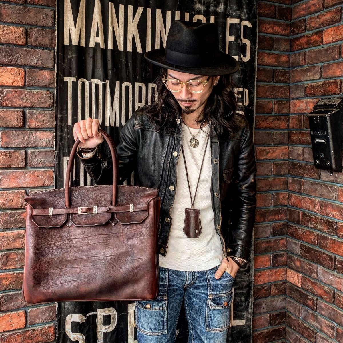 HIGHWAY NINE ハイウェイナイン C-NECK ハニカムサーマル S/STee