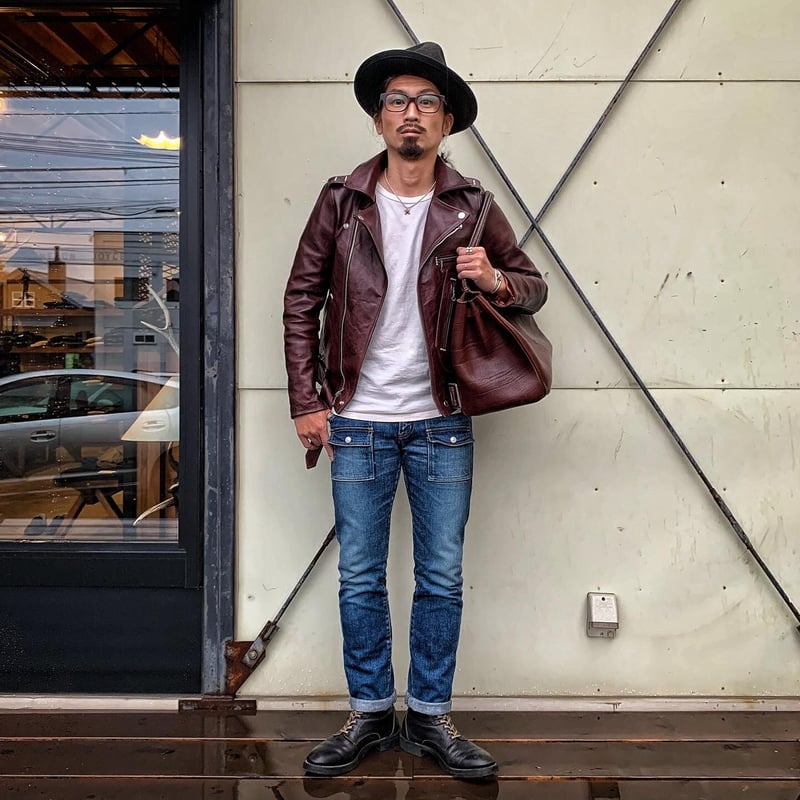 ブラウン　ファウンテンヘッドレザー　デルタ FOUNTAINHEAD LEATHER【 DELTA / デルタ 】【BROWN】 | ・