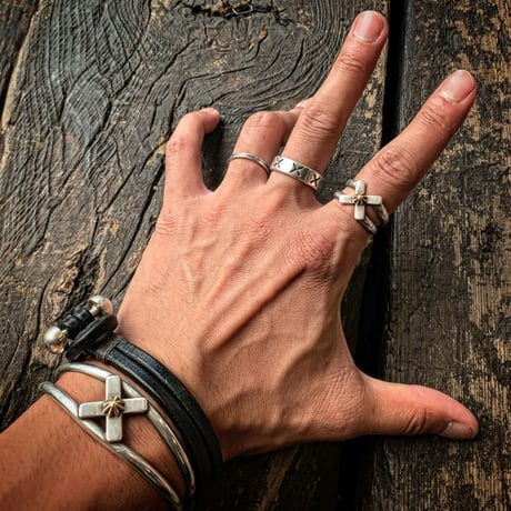【CELLMAN2DEERMES】  （MASAYOSHI）/  Ace stamp  Ring