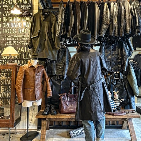 CWORKS【Agent  / ｴｰｼﾞｪﾝﾄ】Deer  shop coat (FINE CREEK)