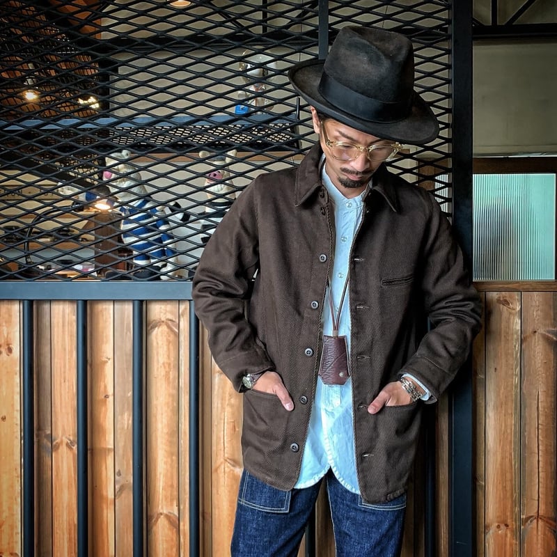 CWORKS 【Gilmer Kersey / coverall】 (FINE CREEK