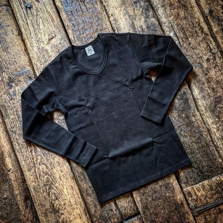 HIGHWAY NINE ハイウェイナイン V-NECK RIB L/S Tee(5005)