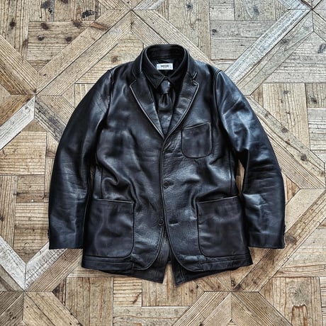 MOSSIR【Correct / ｺﾚｸﾄ】washable leather tie 2025年9月末～2026年10月末入荷予定！！ご予約