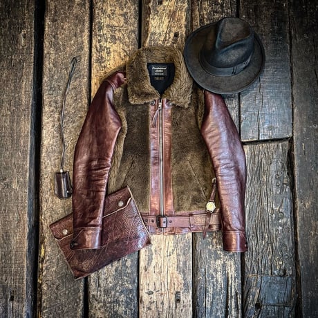 FOUNTAINHEAD LEATHER【THETA/ ｼｰﾀ】【BROWN】