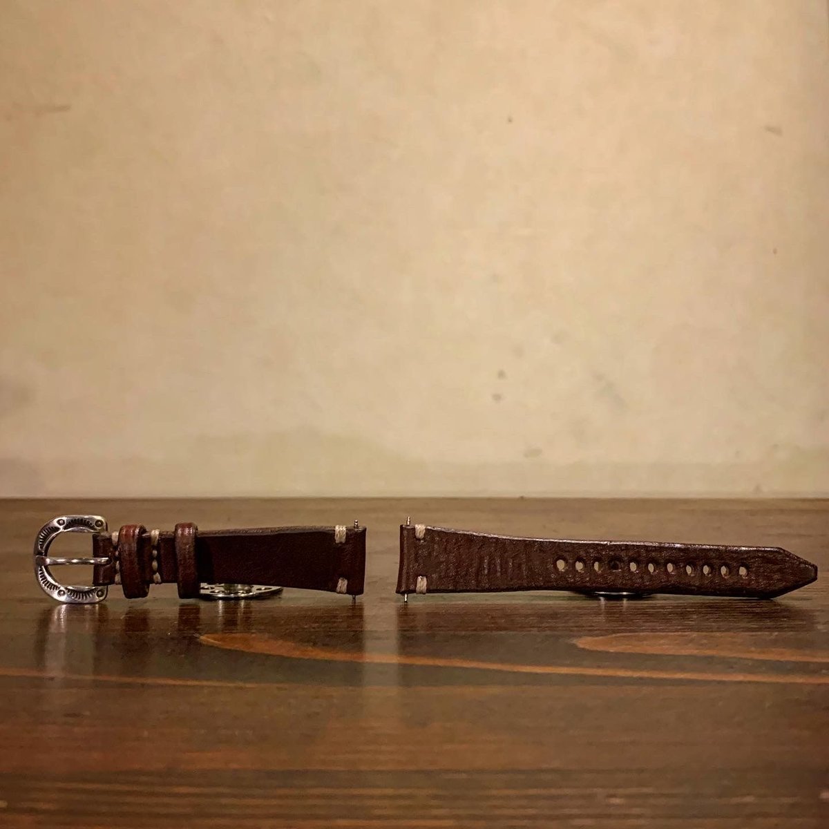 Dutch Leather Company × MASAYOSHI Watch belt20 Dutch Leather Company × MASAYOSHI Watch belt20