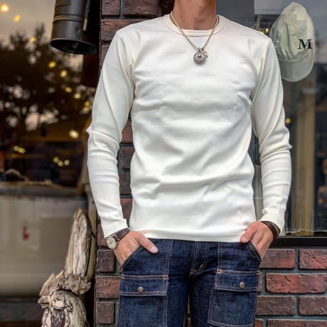 HIGHWAY NINE ハイウェイナイン C-NECK RIB L/S Tee(2005)