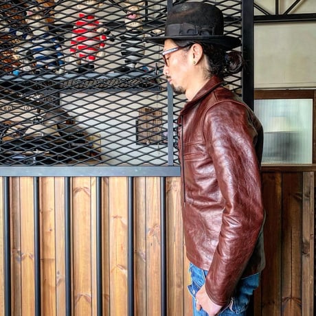 FOUNTAINHEAD LEATHER【Epsilon / ｲﾌﾟｼﾛﾝ 】【BROWN】