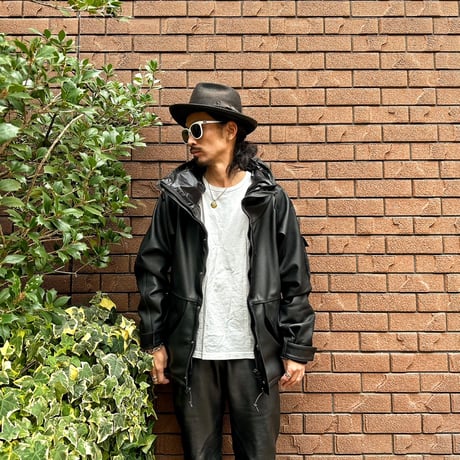 MOSSIR【MARTIAL / ﾏｰｼｬﾙ】waterproof leather Parker Jacket (ﾌｧｲﾝｸﾘｰｸ) 2026年2月末～2026年10月末入荷予定！！