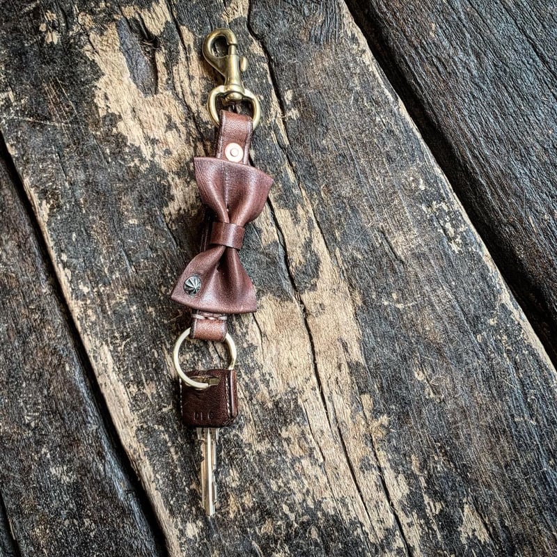 Dutch Leather Company × MASAYOSHI キーリング Dutch Leather Company × MASAYOSHI ribbon key h