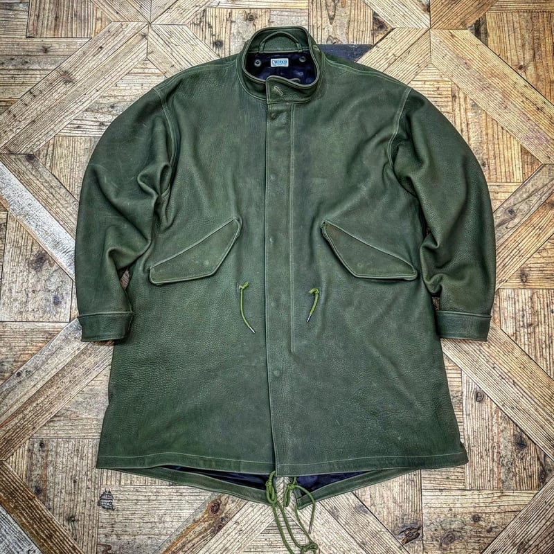 CWORKS【Lin /ﾘﾝ】Leather M65用 liner（OLIVE）(FINE C
