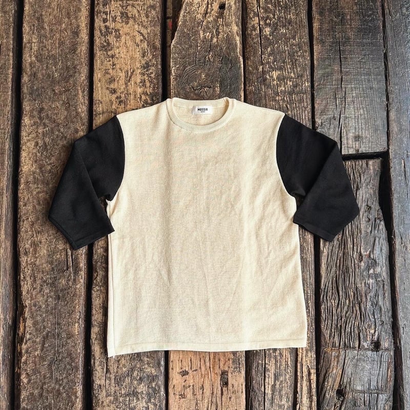 MOSSIR(モシール)【Carpenter / Baseball Knit TEE】 (F