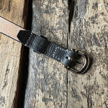 Dutch Leather Company  / Rusted long belt【BLACK series】11月末入荷予定！！ご予約  ！！