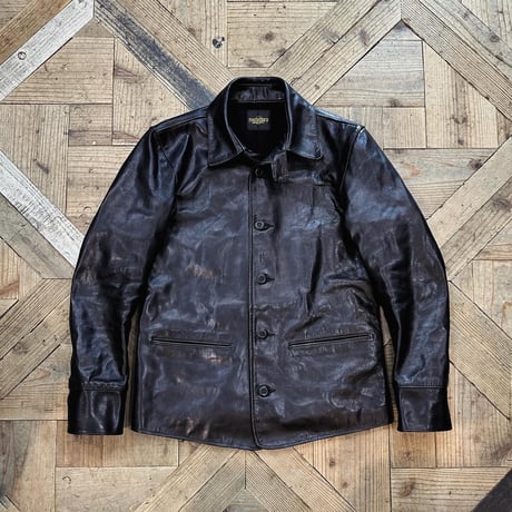 FINE CREEK ＆CO【Drifter / ﾄﾞﾘﾌﾀｰ】 car coat (horse) BLACK