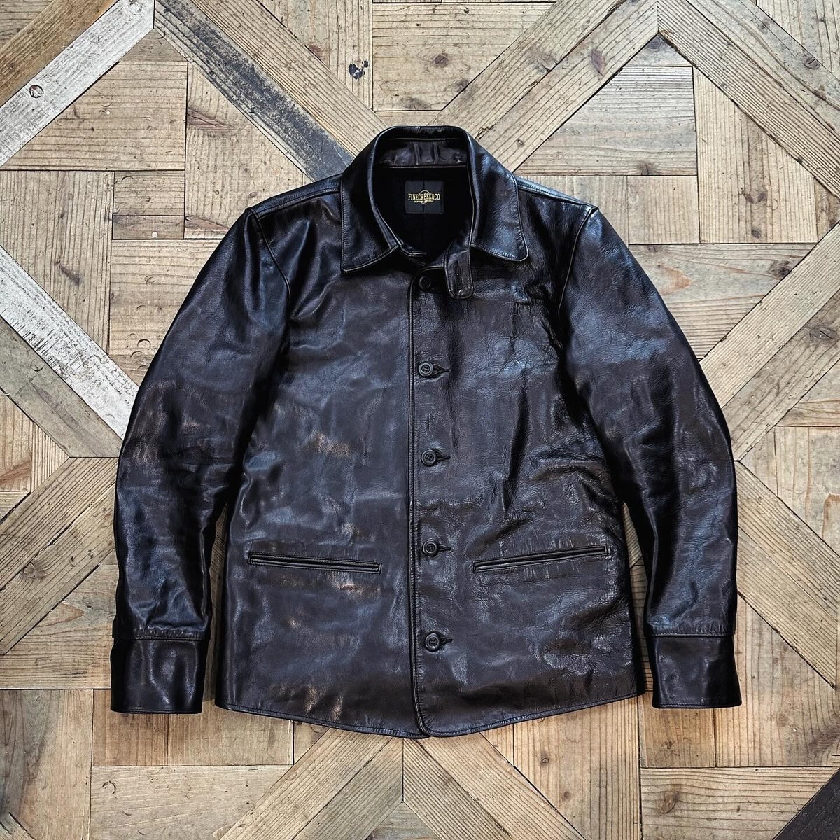 レア ルイスレザー 70s ドリフター drifter 38-40 黒 レア ルイスレザー 70s ドリフター drifter 38-40 黒 - メルカリ