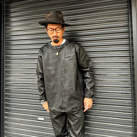 MOSSIR【Lendes/ ﾚﾝﾃﾞｽ】stretch leather メンデスのレザーバージョン (ﾌｧｲﾝｸﾘｰｸ)