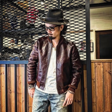 FOUNTAINHEAD LEATHER【LAMBDA/ ラムダ】【BROWN】