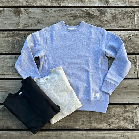 HIGHWAY NINE ハイウェイナイン　12oz 裏起毛 クルーネックスウェット (62005)