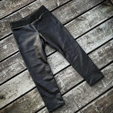 MOSSIR【Lender / ﾚﾝﾀﾞｰ】washable leather sweat pants(ﾌｧｲﾝｸﾘｰｸ)