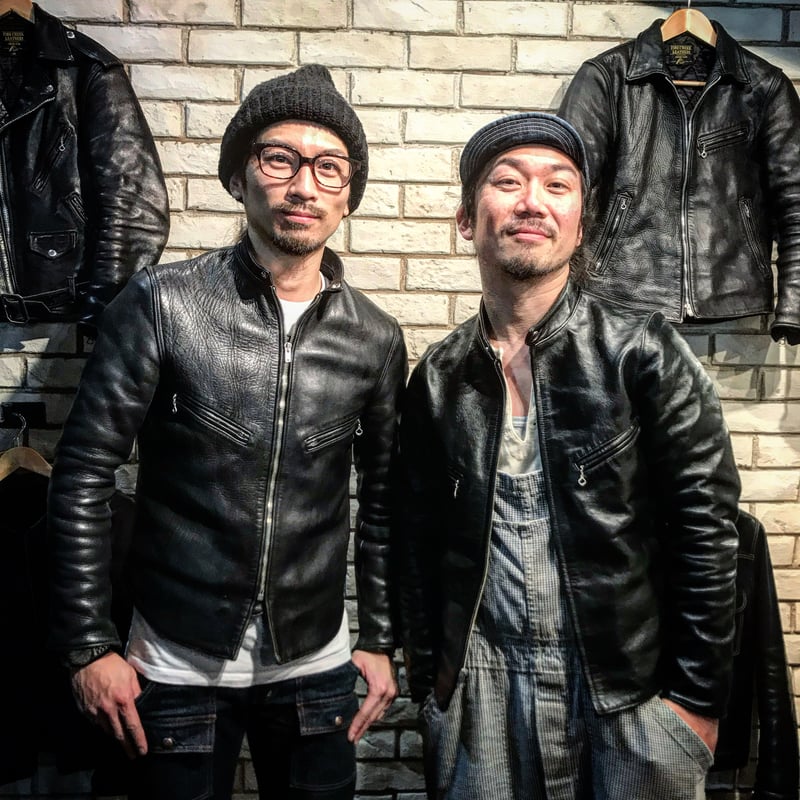 ファインクリークレザーズ finecreek leathers ライダース 茶芯 ファインクリークレザーズ finecreek leathers ライダース 茶芯