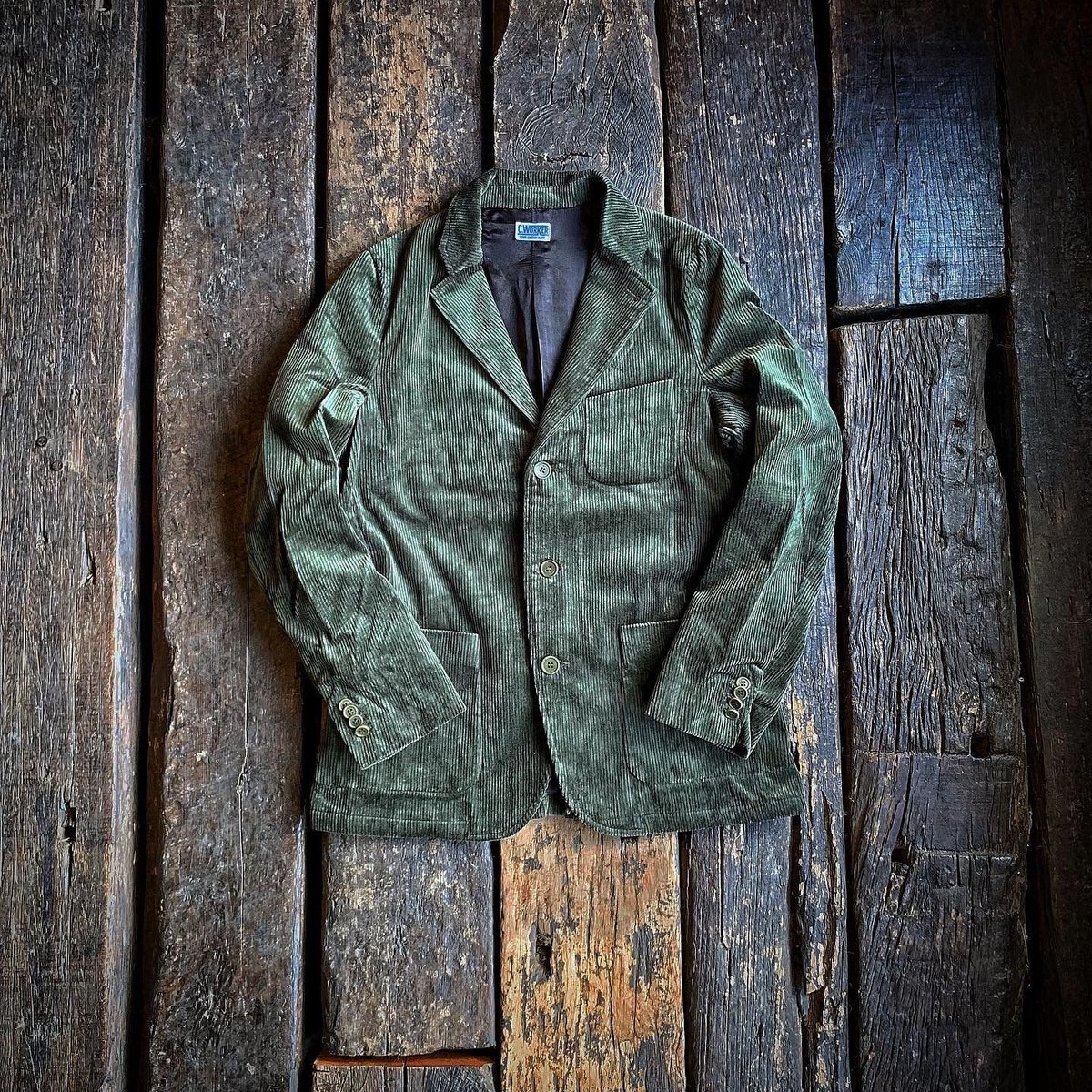 CWORKS 【William / Corduroy jacket】 (FINE CREEK