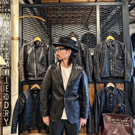 MOSSIR【Parent/ﾊﾟｰﾚﾝﾄ】washable leather tailored jacket