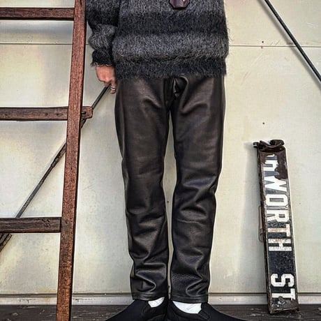 CWORKS 【Right /border Mohair Knit】  (FINE CREEK )