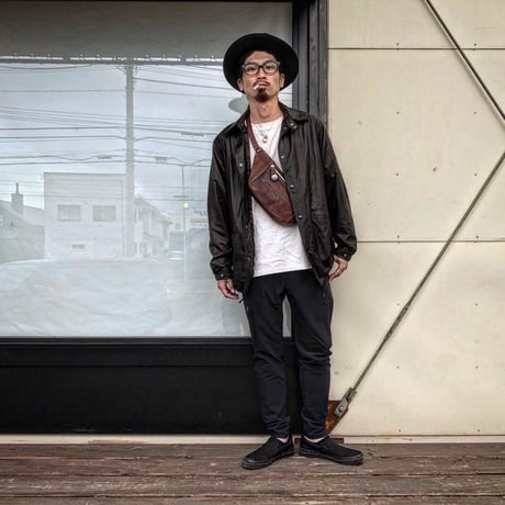 Dutch Leather Company × MASAYOSHI 【Body bag】〜irregular〜
