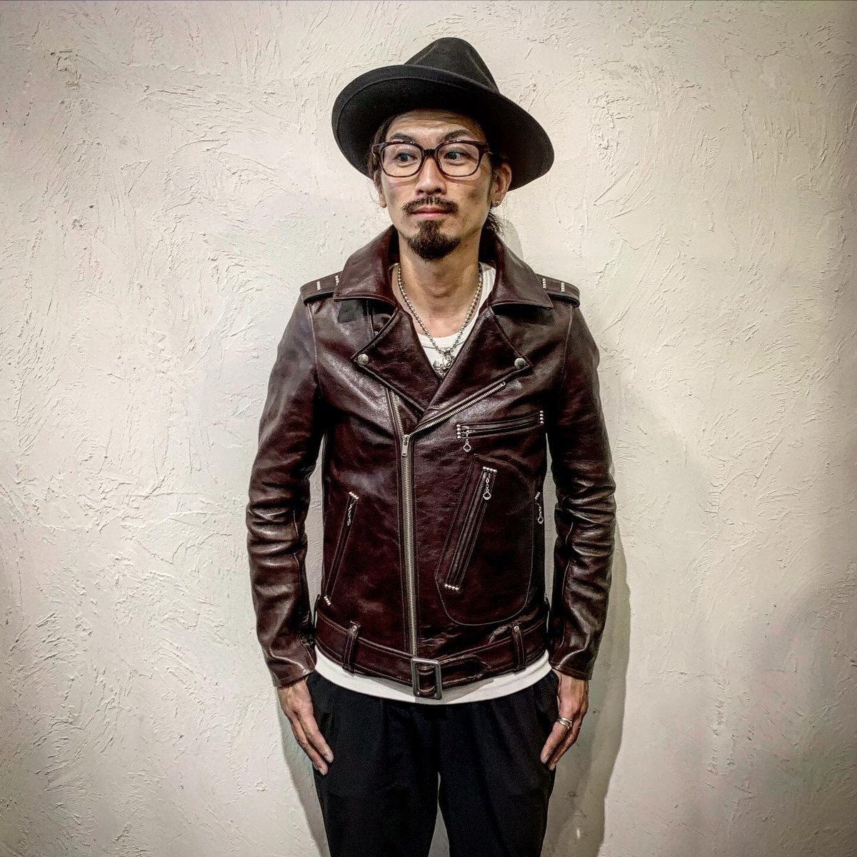 ブラウン　ファウンテンヘッドレザー　デルタ FOUNTAINHEAD LEATHER【 DELTA / デルタ 】【BROWN】 | ・