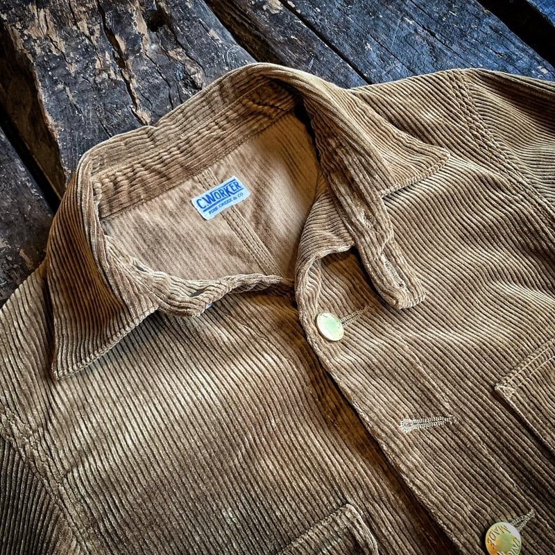 CWORKS コーデュロイ カバーオール FINE CREEK LEATHERS