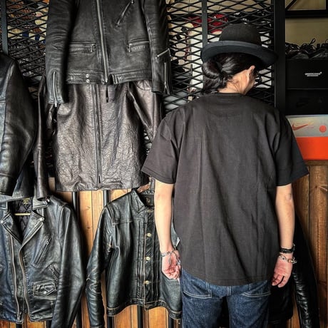 HIGHWAY NINE ハイウェイナイン C-NECK  10/-TENJIKU S/S pocket Tee (41006)