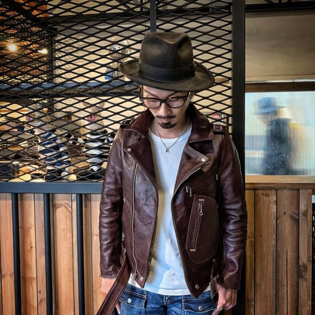 FOUNTAINHEAD LEATHER【 DELTA  / デルタ 】【BROWN】