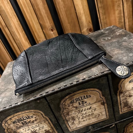 Dutch Leather Company × MASAYOSHI BDpouch【BLACK series】