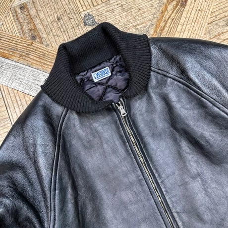 CWORKS【KAINE】Zip-up varsity jacket (Sheep)  2026年12月末～2027年6月末入荷予定！！ご予約
