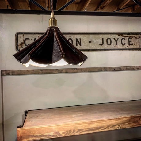 Dutch Leather Company pendant light shade
