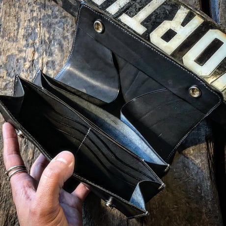 Dutch Leather Company ×  MASAYOSHI garcon wallet【BLACK series】
