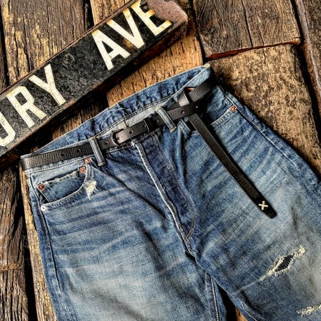 Dutch Leather Company  / Rusted long belt【BLACK series】11月末入荷予定！！ご予約  ！！