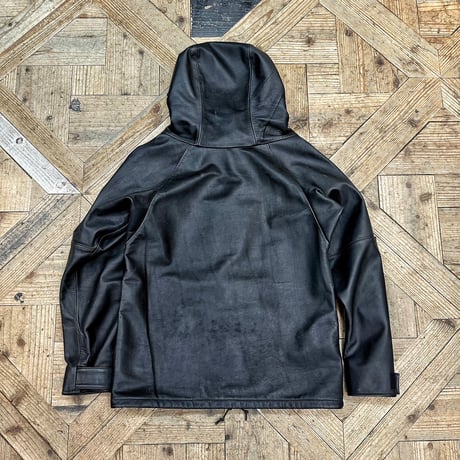 MOSSIR【MARTIAL / ﾏｰｼｬﾙ】waterproof leather Parker Jacket (ﾌｧｲﾝｸﾘｰｸ) 2026年2月末～2026年10月末入荷予定！！