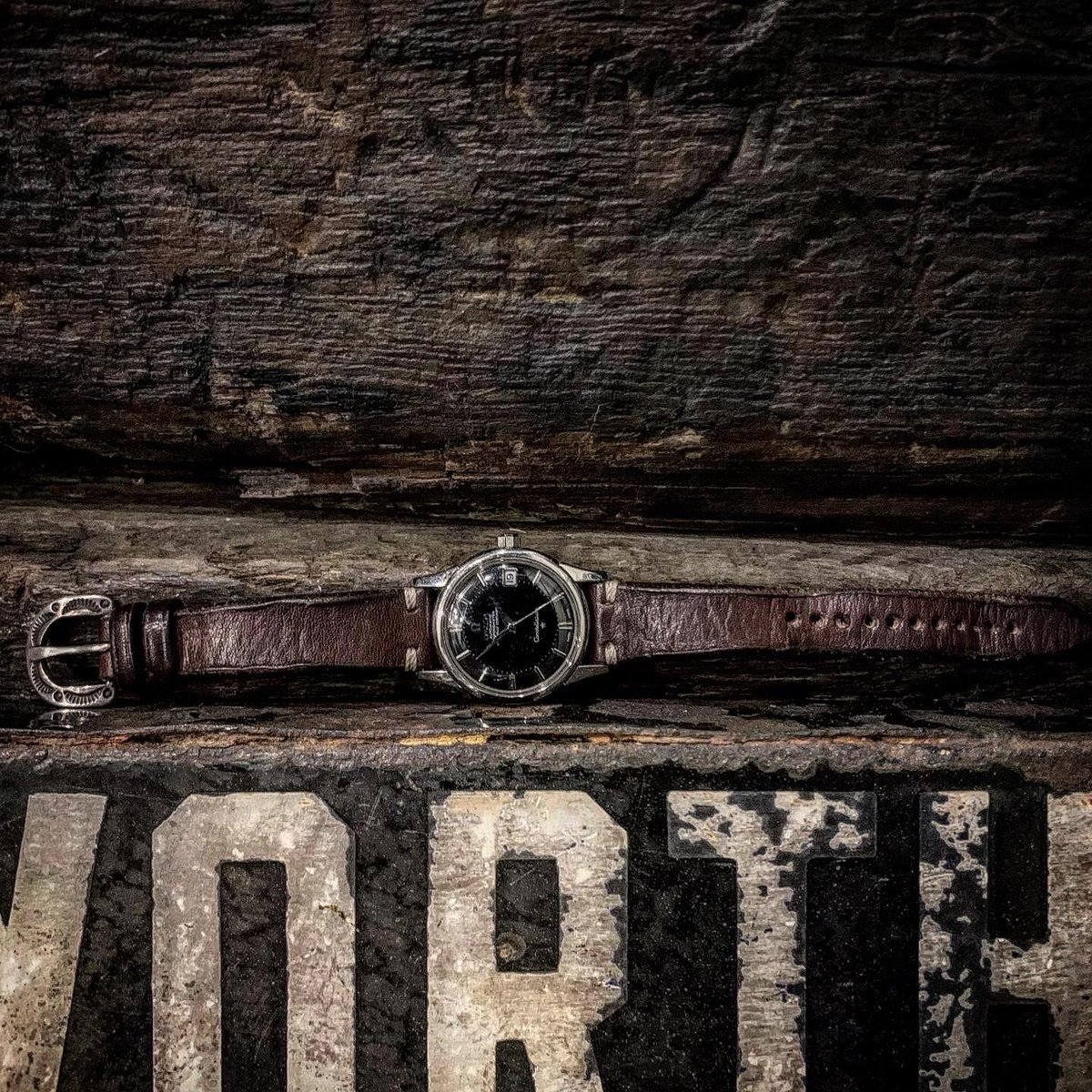 Dutch Leather Company × MASAYOSHI Watch belt20 Dutch Leather Company × MASAYOSHI Watch belt20