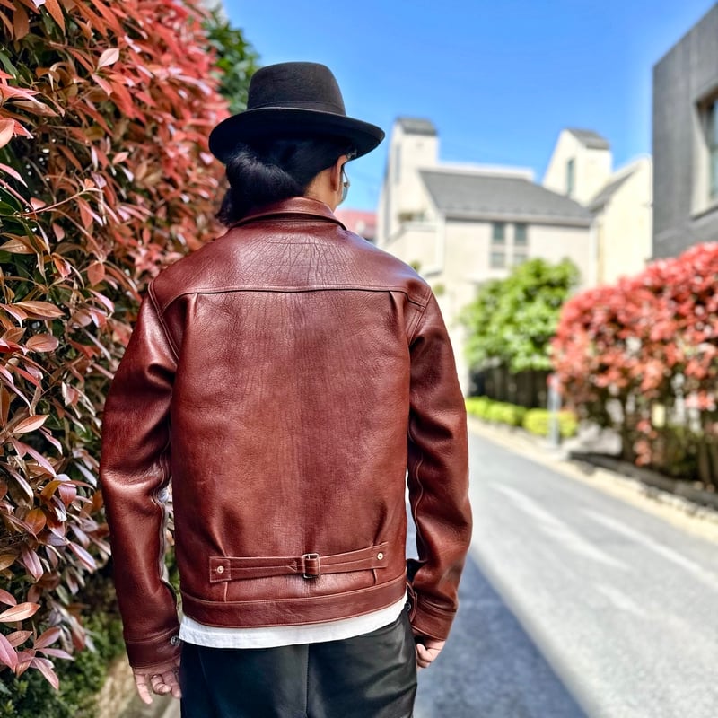 HIGHLARGE LEATHERS【New Castle HTD】1st BROWN 202