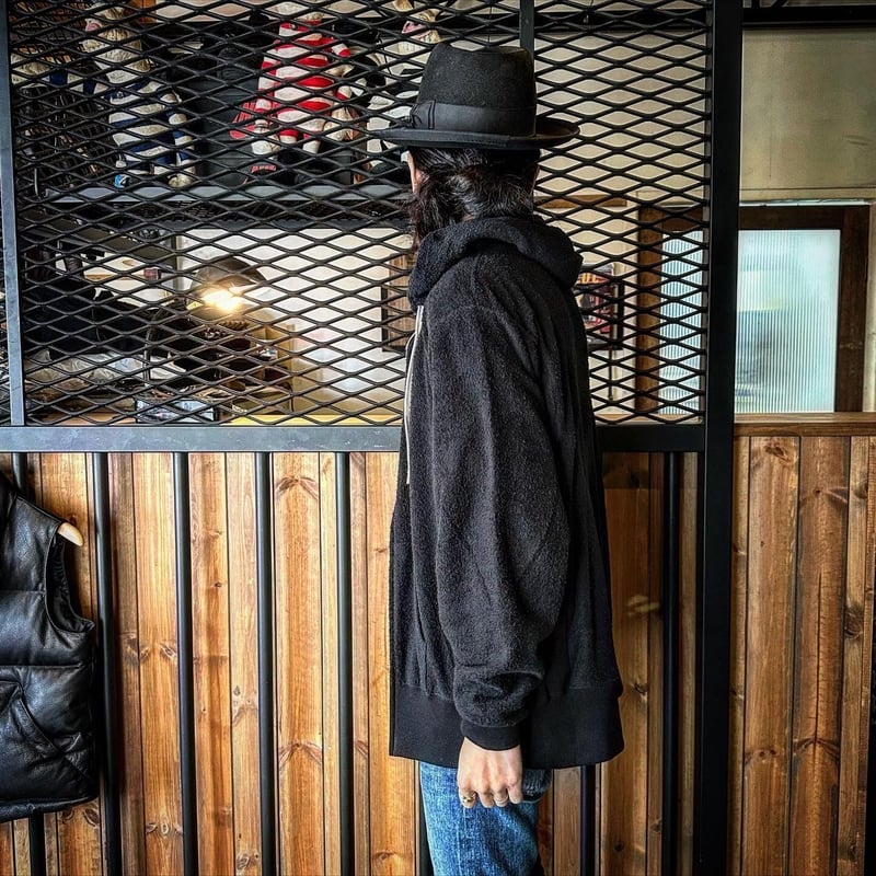 CWORKS 【Saturdays/ Pile full zip hoodie】 (FINE