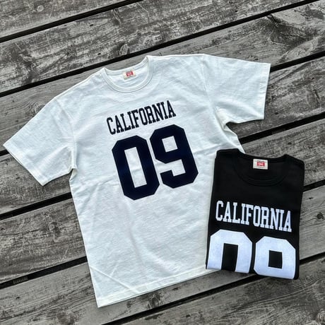 HIGHWAY NINE ハイウェイナイン C-NECK 10/-TENJIKU ROUGH FIT S/S PRINT Tee「CALIFORNIA」(042006)