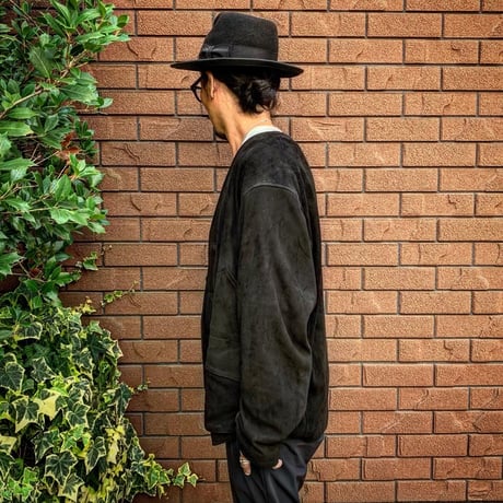 CWORKS【Biscuits / ﾋﾞｽｹｯﾂ】Deer suede (BLACK)(FINE CREEK )