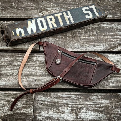 Dutch Leather Company × MASAYOSHI 【Body bag】〜irregular〜