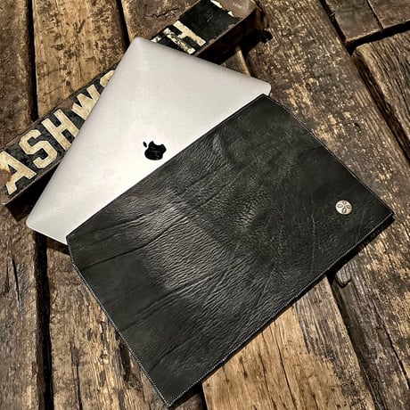 Dutch Leather Company MacBook Pro case & Mouse pad【BLACK series】