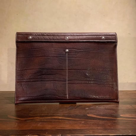 Dutch Leather Company × MASAYOSHI clutch bag（L）
