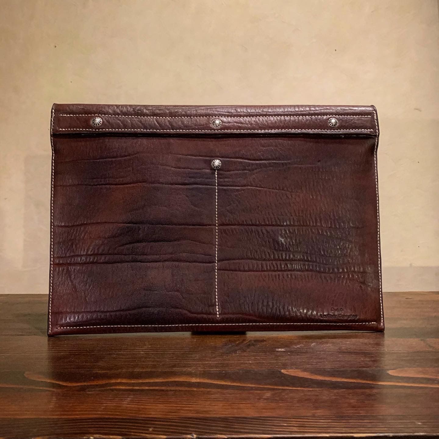 Dutch Leather Company × MASAYOSHI pouch Dutch Leather Company × MASAYOSHI clutch bag（L）