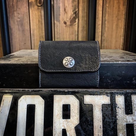 Dutch Leather Company × MASAYOSHI coin case【BLACK series】