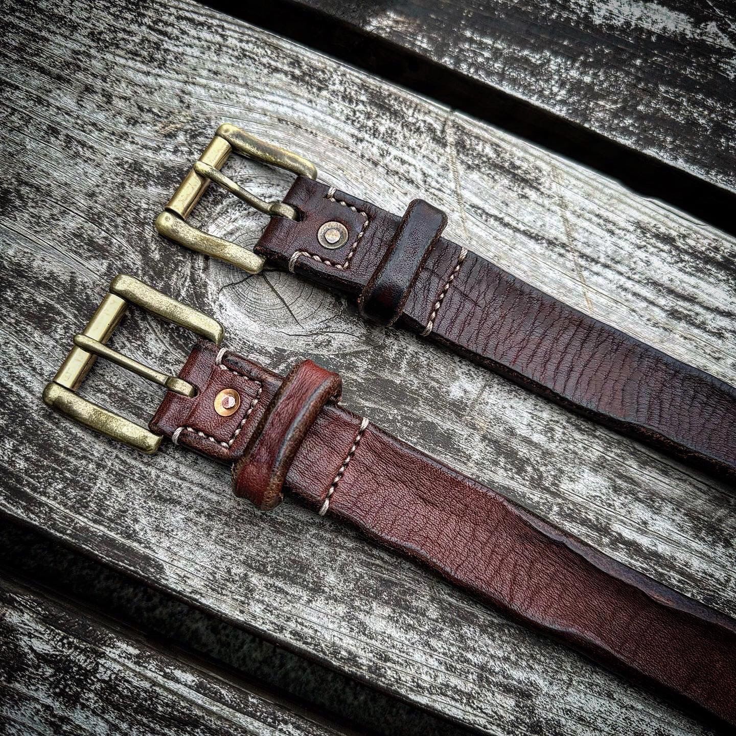Dutch Leather Company / Rusted belt ご予約 納期9月末〜