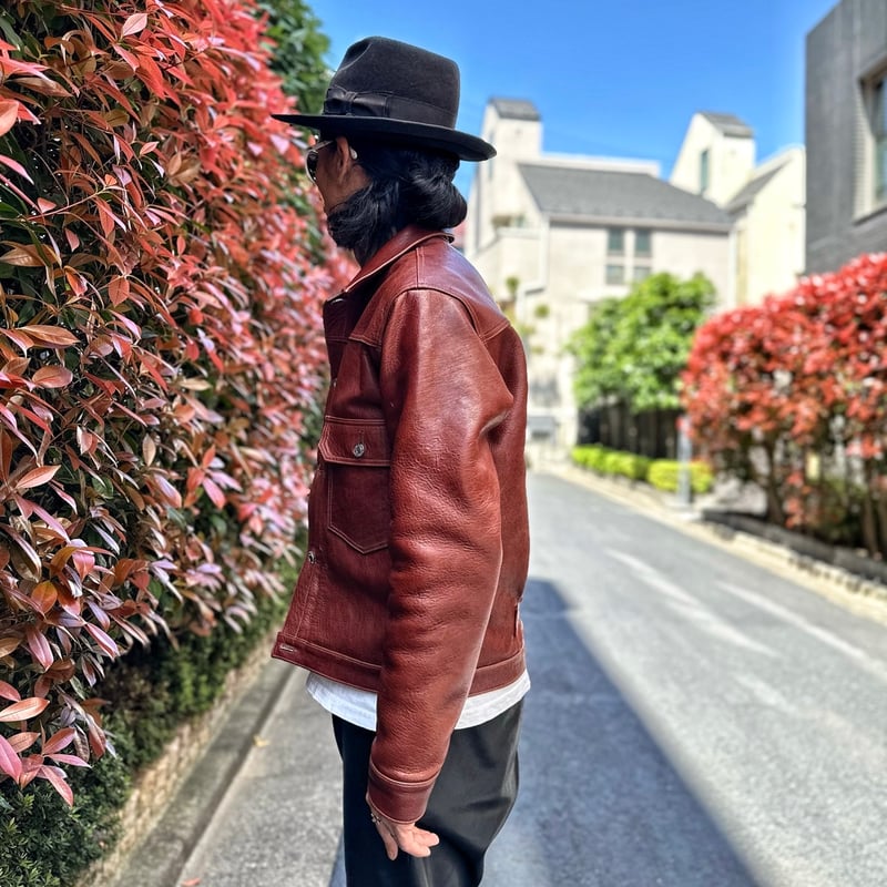 HIGHLARGE LEATHERS【New Castle HTD】1st BROWN 202